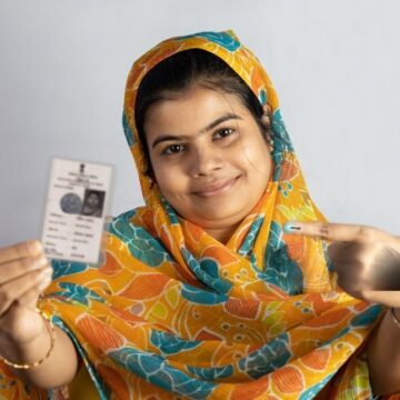 women lead in election