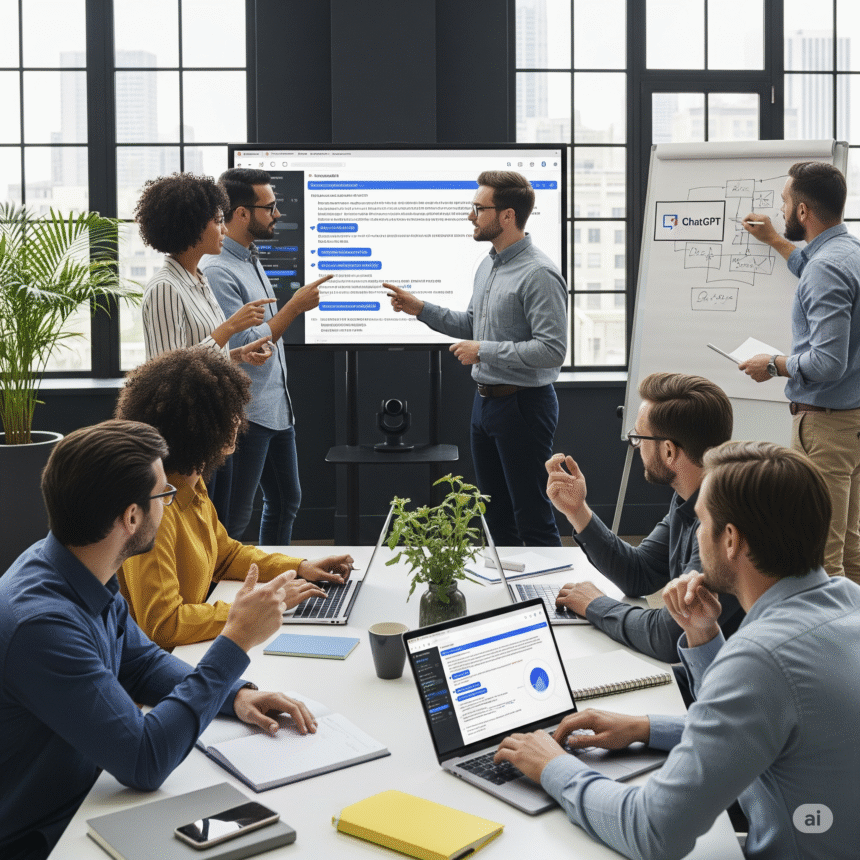 AI-Driven Collaboration Making the Most of ChatGPT with Teams