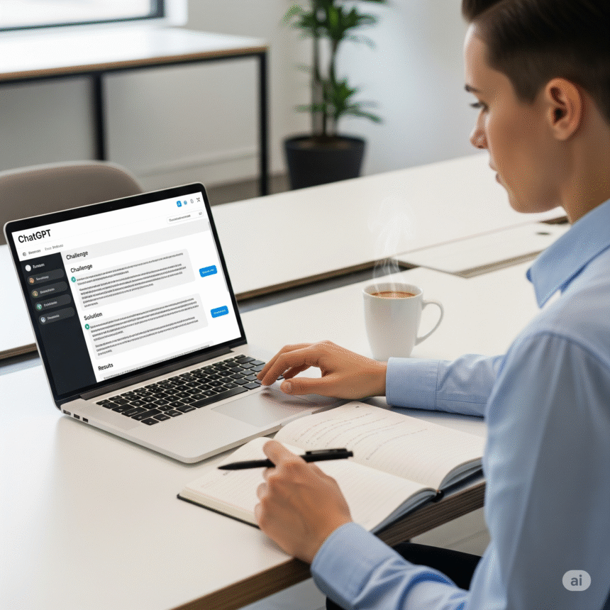 How to Use ChatGPT for Writing Compelling Case Studies