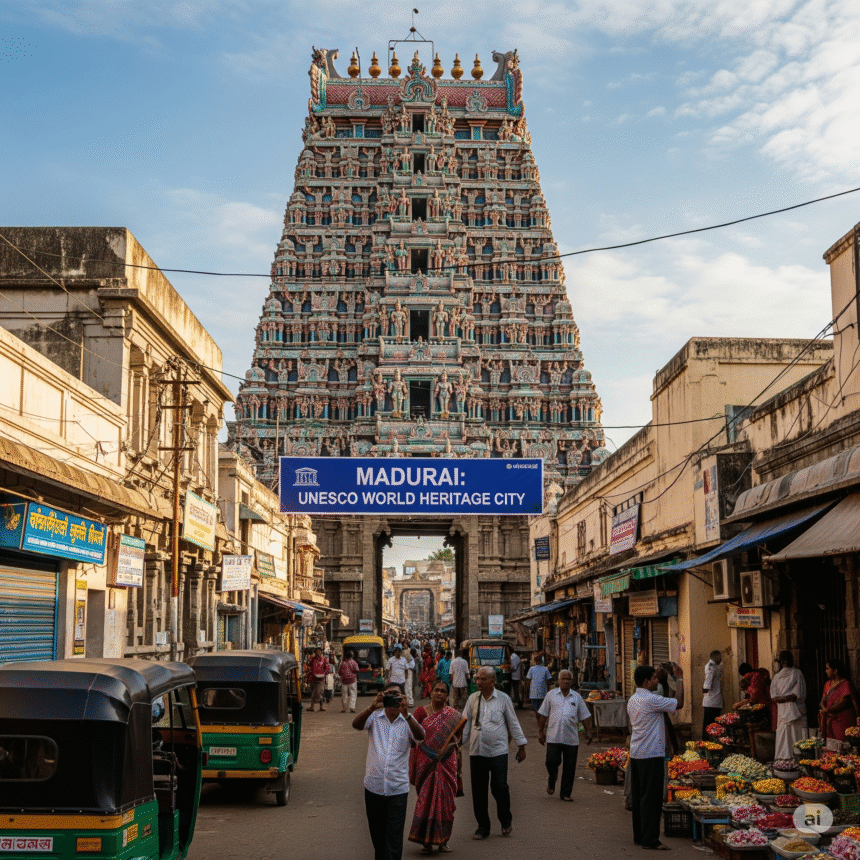 Madurai Temple Town Declared UNESCO World Heritage City