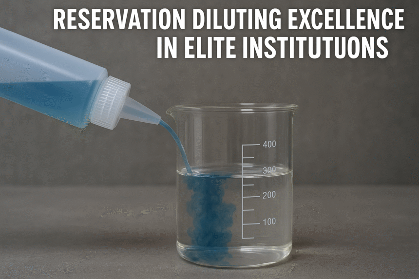 Merit or Quotas Is Reservation Diluting Excellence in Elite Institutions