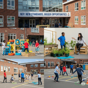 NEP’s New Standards Benefit Schools with Small or No Playgrounds