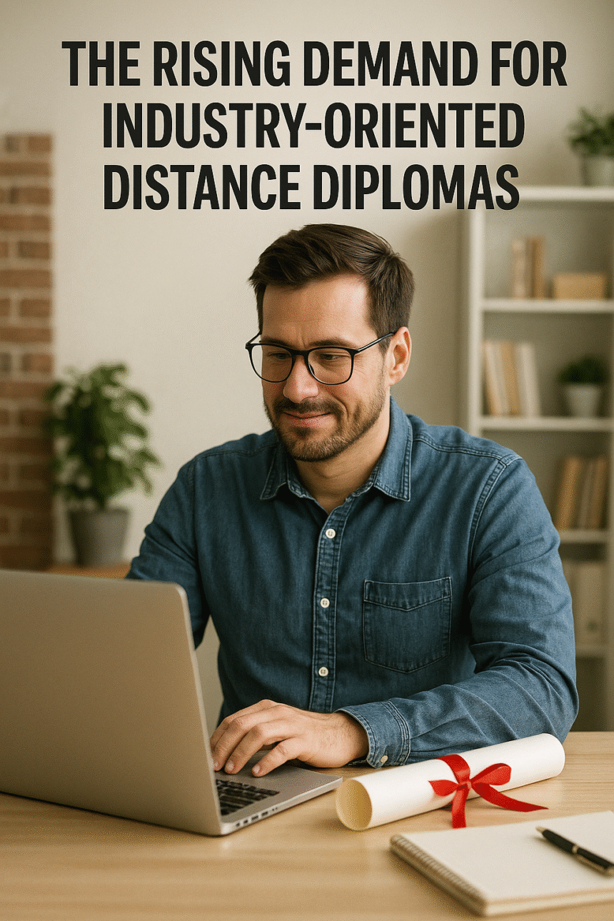 The Rising Demand for Industry-Oriented Distance Diplomas