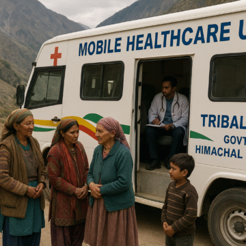 Tribal Regions in Himachal Pradesh Benefit from Mobile Healthcare Units