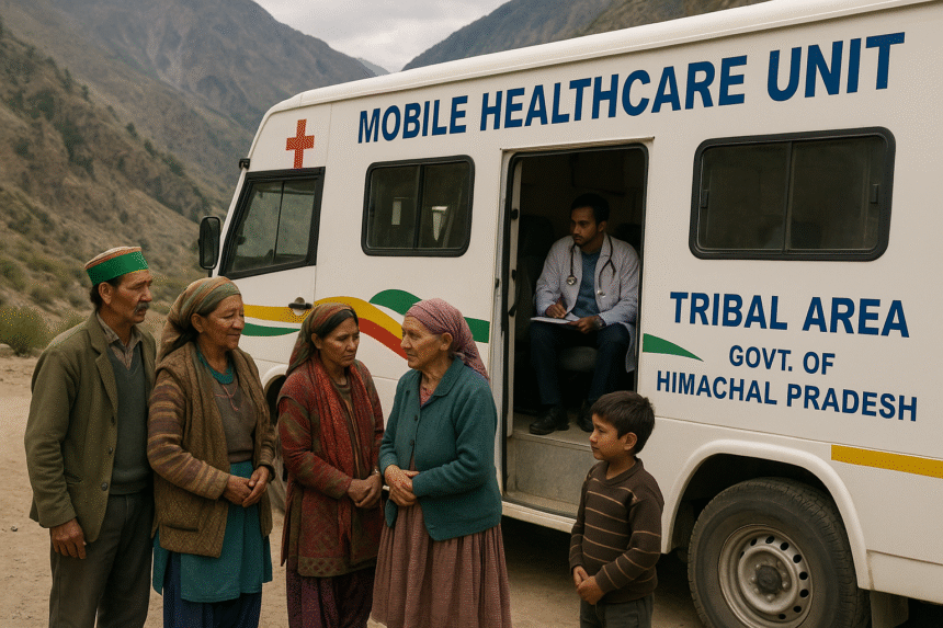Tribal Regions in Himachal Pradesh Benefit from Mobile Healthcare Units