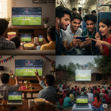 Domestic Cricket Sees Surge in Viewership with Digital Broadcasting Platforms