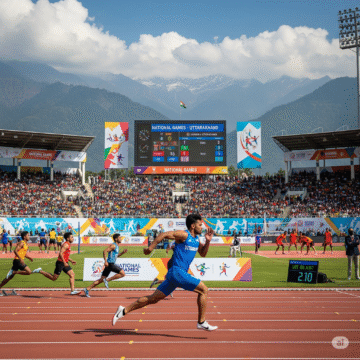 National Games in Uttarakhand Highlight Local Talent and Athletic Excellence