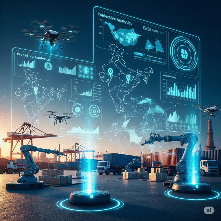 The Role of AI in Improving Supply Chain Management in India How Artificial Intelligence is Revolutionizing Logistics and Efficiency