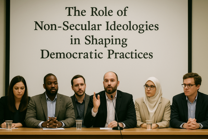 The Role of Non-Secular Ideologies in Shaping Democratic Practices