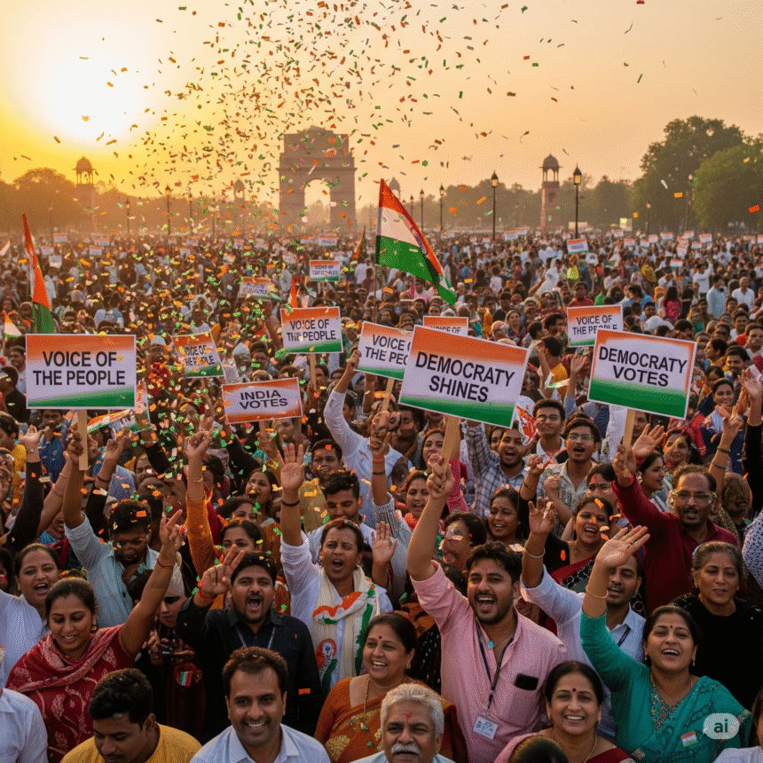 The Wisdom of the Crowd Celebrating India’s Democratic Participation-Wisekhabar The Wisdom of the Crowd Celebrating India’s Democratic Participation