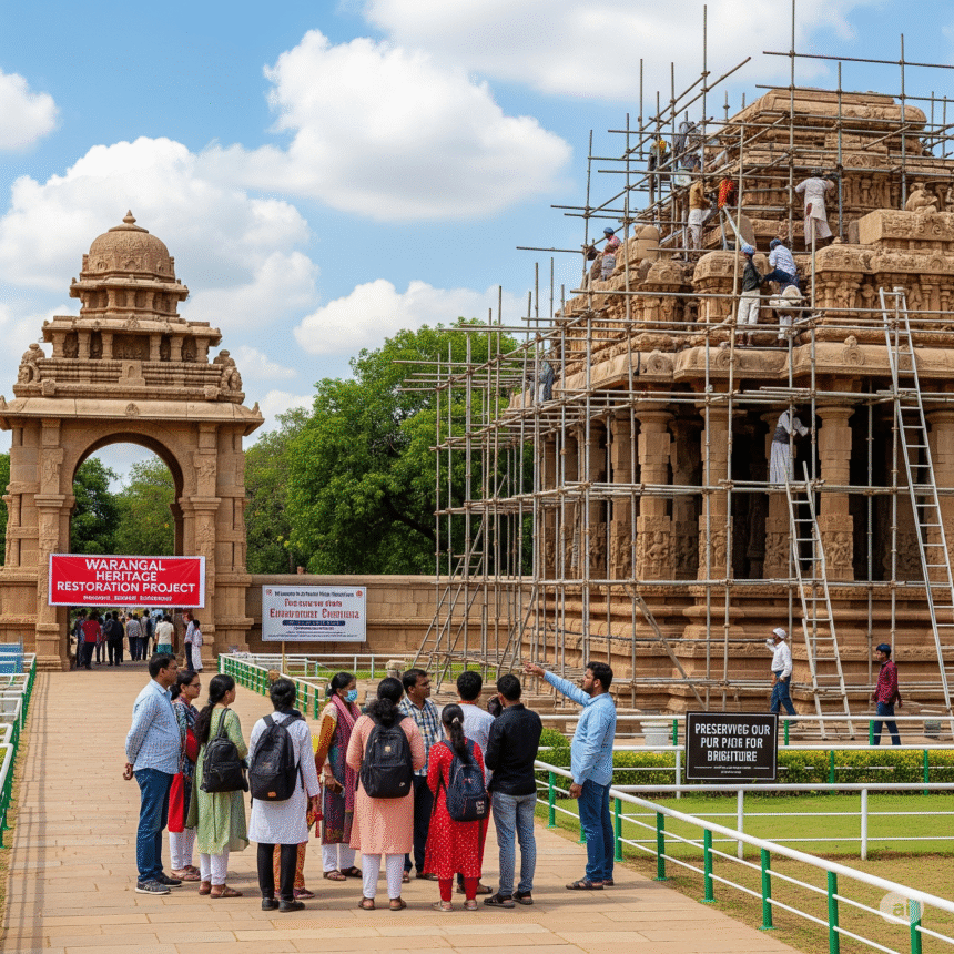 Warangal's Kakatiya Heritage Sites Undergo Restoration to Boost Tourism and Cultural Pride
