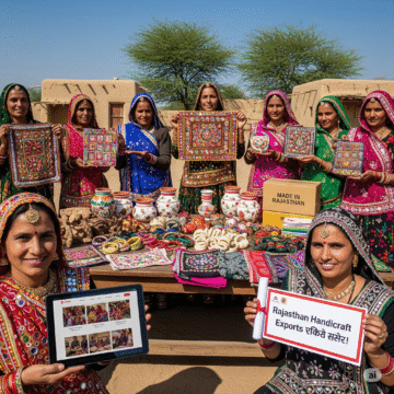 Women-Led SHGs in Rajasthan Propel Handicraft Exports to New Heights