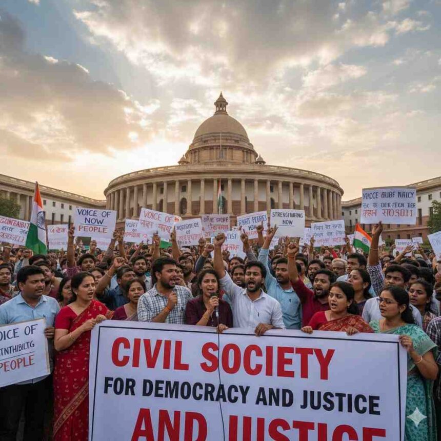 The Role of Civil Society in Strengthening India’s Democracy-Wisekhabar The Role of Civil Society in Strengthening India’s Democracy