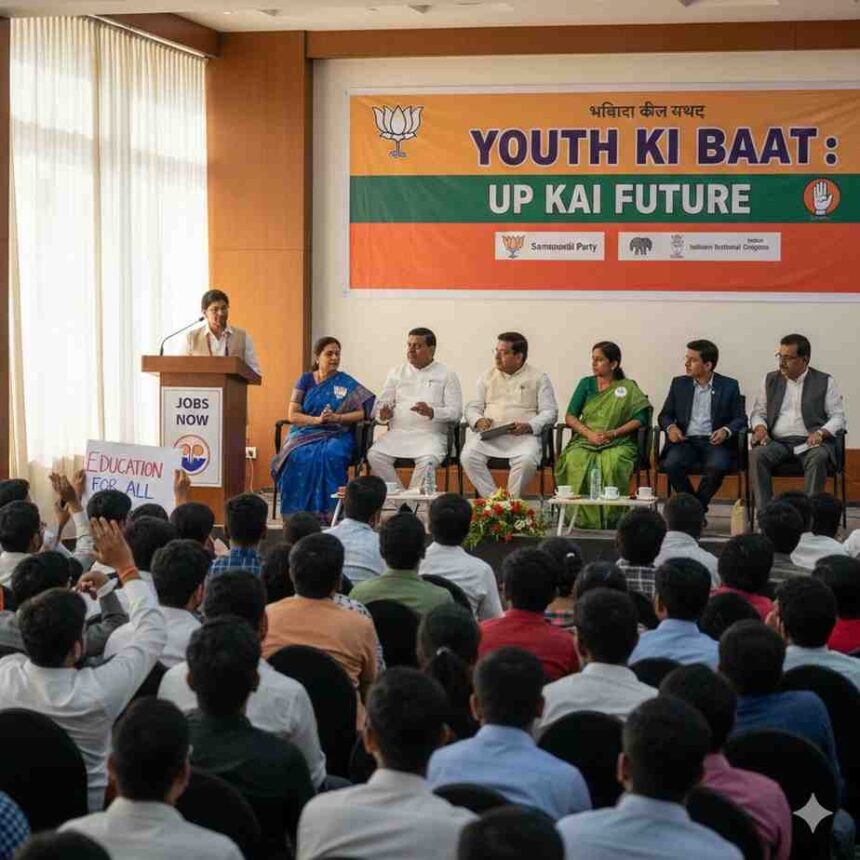 Gemini_Generated_Image_4iix5h4iix5h4ii Are Political Parties in UP Listening to the Voices of the Youth?