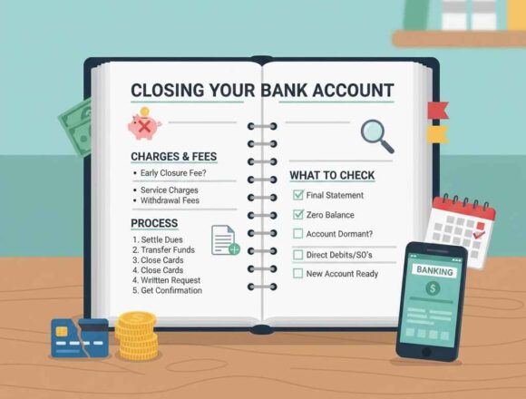 How to Close a Bank Account: Charges, process, and what to check