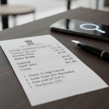 How to Check GSTIN on a Restaurant Bill Quick Verification Guide-Wisekhabar How to Check GSTIN on a Restaurant Bill Quick Verification Guide