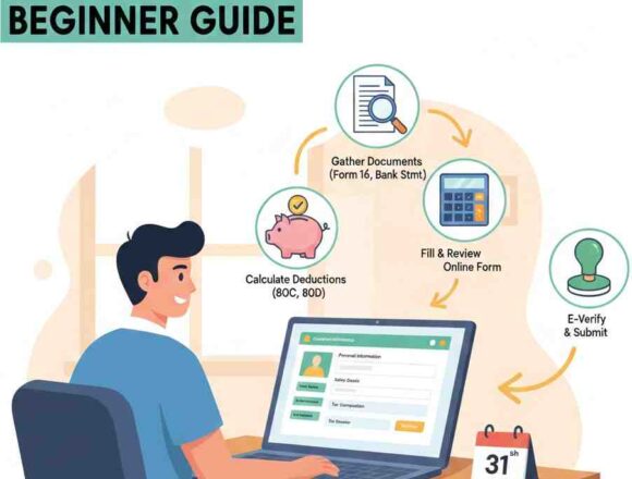 How to File ITR for First Time Beginner Guide for Salaried People