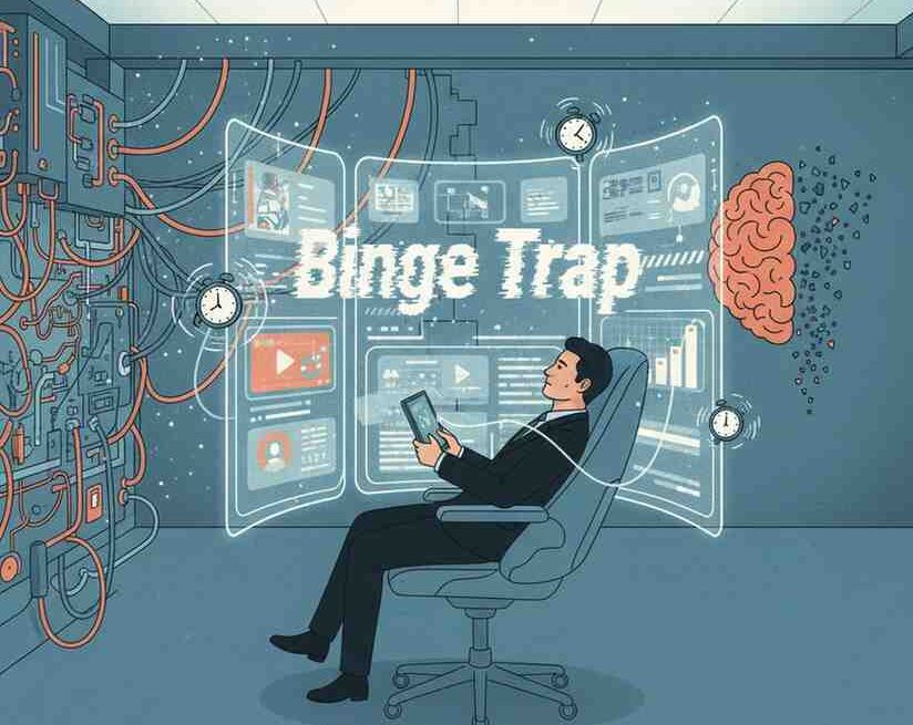 The Binge Trap and the Shrinking Attention Span