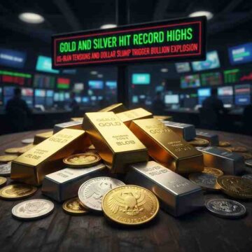 Gold and Silver Hit Record Highs US-Iran Tensions and Dollar Slump Trigger Bullion Explosion
