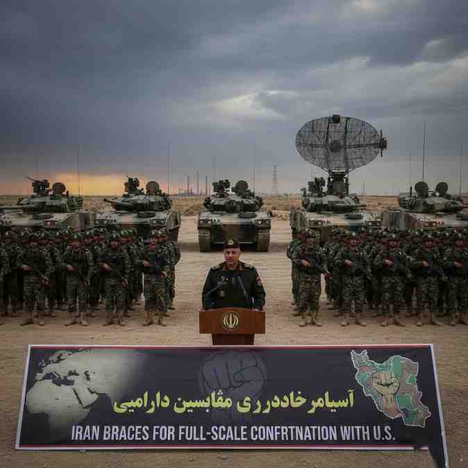 Iran Braces for Full-Scale Confrontation with U.S. Amid Failing Diplomacy-Wisekhabar Iran Braces for Full-Scale Confrontation with U.S. Amid Failing Diplomacy