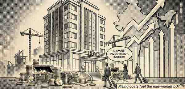 Mid-Scale Hotels Emerge as India’s New Real Estate Goldmine Amid Rising Costs-Wisekhabar Mid-Scale Hotels Emerge as India’s New Real Estate Goldmine Amid Rising Costs
