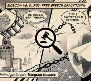 Moscow vs. Durov Russia Opens Criminal Probe into Telegram Founder Amid Free Speech Crackdown