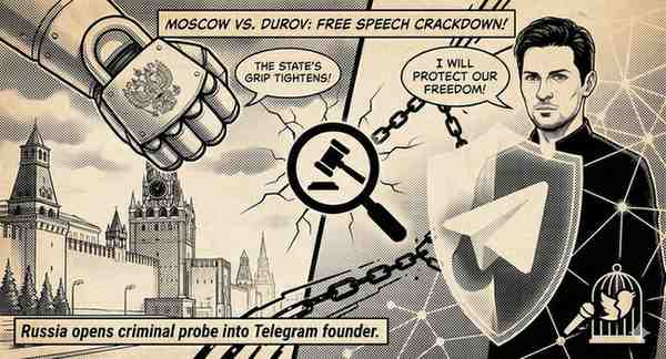 Moscow vs. Durov Russia Opens Criminal Probe into Telegram Founder Amid Free Speech Crackdown-Wisekhabar Moscow vs. Durov Russia Opens Criminal Probe into Telegram Founder Amid Free Speech Crackdown
