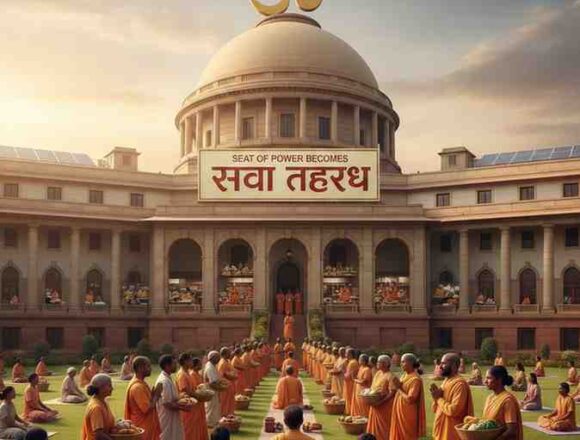 Seat of Power Becomes Seva Teerth-Wisekhabar Seat of Power Becomes Seva Teerth