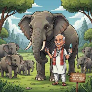 The Elephant Doctor of Assam A Lifetime of Healing India’s Gentle Giants