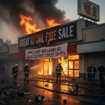 The Great Retail Fire Sale Banks Dump Bad Loans as Recoveries Crash to 15%