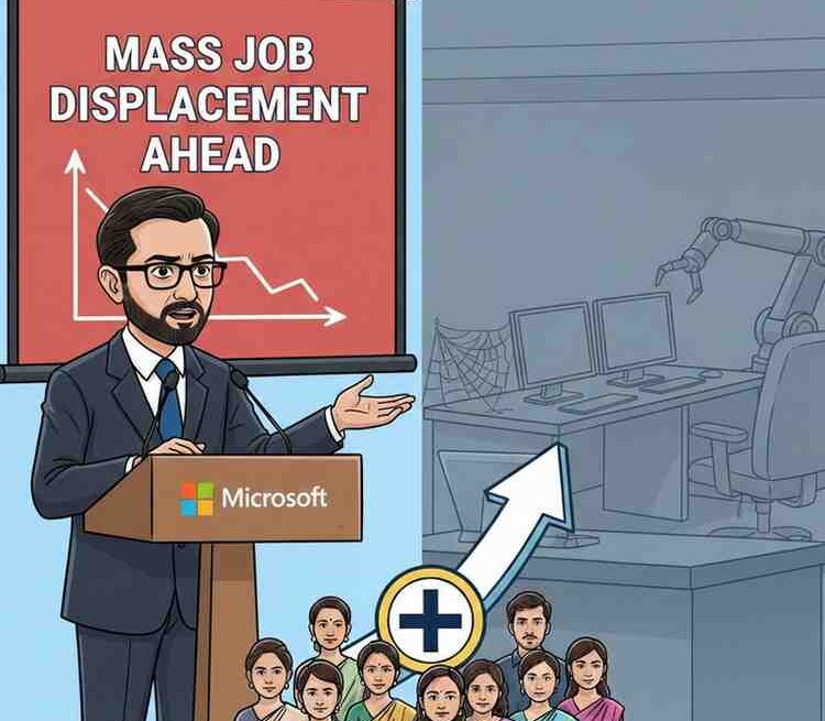 The ‘End of White-Collar Work’ Microsoft AI CEO Warns of Mass Job Displacement-Wisekhabar The ‘End of White-Collar Work’ Microsoft AI CEO Warns of Mass Job Displacement