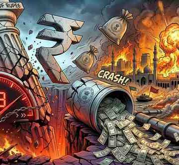 Currency in Crisis Indian Rupee Breaches 93-Mark as Iran War Drains Reserves