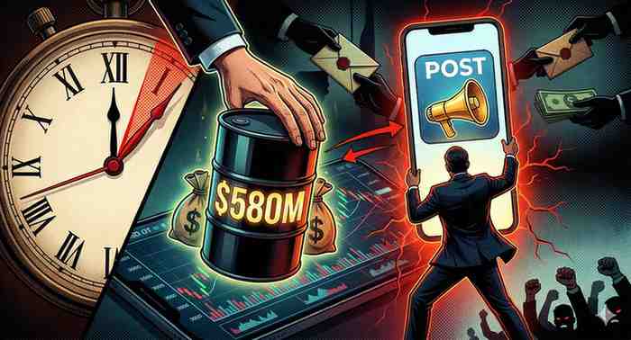 Insider Trading Allegations $580 Million Oil Bets Minutes Before Trump Post Spark Corruption Outcry-Wisekhabar Insider Trading Allegations $580 Million Oil Bets Minutes Before Trump Post Spark Corruption Outcry