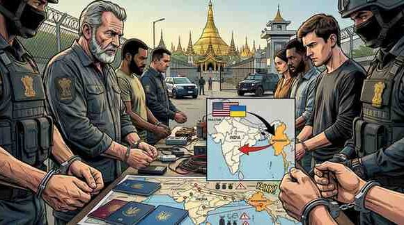 NIA Arrests US Citizen and Six Ukrainians in Alleged Terror Plot Linked to Myanmar_wisekhabar NIA Arrests US Citizen and Six Ukrainians in Alleged Terror Plot Linked to Myanmar