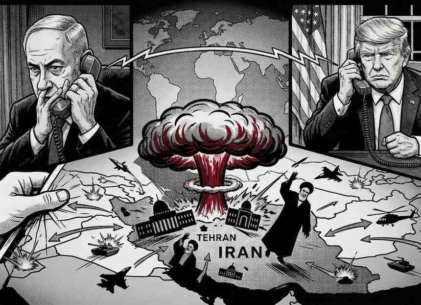 The Phone Call That Ignited the Middle East, How Netanyahu Pushed Trump to Strike Iran