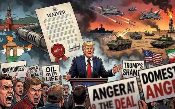 The Russia-India Oil Waiver Trump Faces Domestic Backlash Amid Iran War