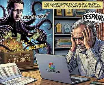 The Zuckerberg Trap How a Retired Teacher Lost ₹1.57 Crore to a Global Celebrity Scam-Wisekhabar The Zuckerberg Trap How a Retired Teacher Lost ₹1.57 Crore to a Global Celebrity Scam
