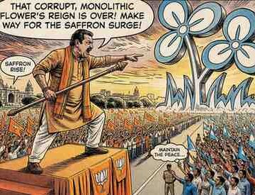 Bengal BJP Chief Escalates Attack on Trinamool Government Amid 2026 Assembly Positioning
