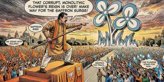 Bengal BJP Chief Escalates Attack on Trinamool Government Amid 2026 Assembly Positioning