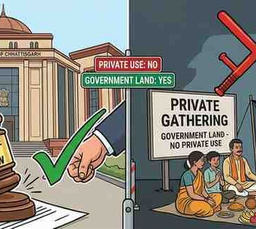 Chhattisgarh High Court Rules Against Private Religious Gatherings on Government Land What It Means for Religious Freedom