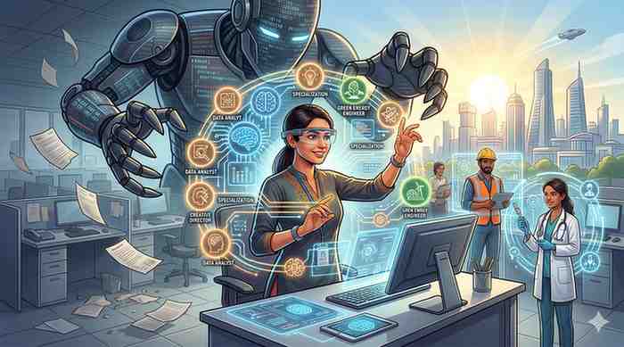 How Indian Professionals Can Future-Proof Careers Against AI Job Disruption in 2026-Wisekhabar How Indian Professionals Can Future-Proof Careers Against AI Job Disruption in 2026