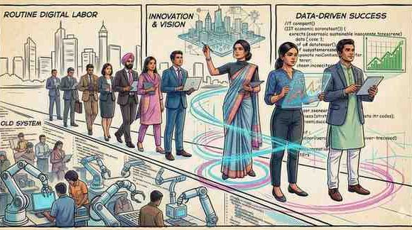 How Indian Professionals Can Stay Relevant as AI Disrupts Jobs in 2026