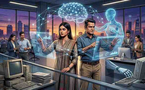 How Indian Professionals Can Stay Relevant as AI Disrupts Traditional Jobs in 2026-Wisekhabar How Indian Professionals Can Stay Relevant as AI Disrupts Traditional Jobs in 2026