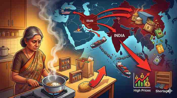 How Iran-US Conflict Is Disrupting Asian Food Supply Chains and Hitting Indian Kitchens