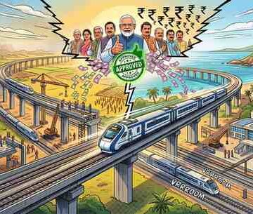 Indian Cabinet Greenlights ₹24,815 Crore Rail Infrastructure Boost in UP and Andhra Pradesh