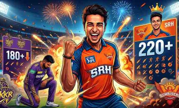 KKR vs SRH IPL 2025 Match Statistics Abhishek Sharma Powers Sunrisers in High-Scoring Thriller