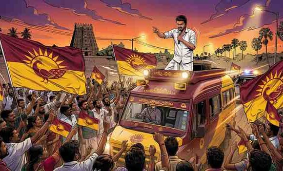 Tamil Nadu Actor Vijay Launches Aggressive Political Campaign in Southern Districts Ahead of 2026 Elections