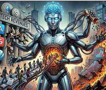 The AI Paradox: After Consuming Jobs, Artificial Intelligence Begins Eating Tech Revenues
