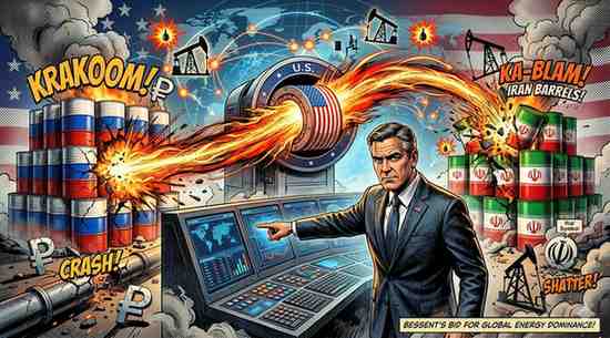 U.S. to End Russia and Iran Oil Waivers Bessent Announces 'Operation Economic Fury-Wisekhabar U.S. to End Russia and Iran Oil Waivers Bessent Announces 'Operation Economic Fury