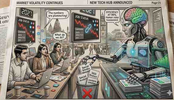 Will AI Replace Digital Marketing Jobs in India by 2027